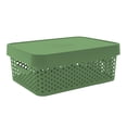 thumbnail image 1 of Caja con Tapa 11 Litros Plastic Trends Modelo Paris Color Verde, 1 of 4