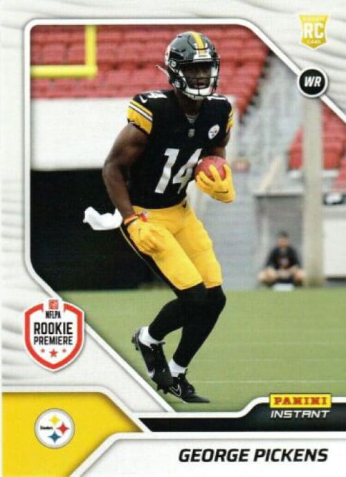 NFL 2022 Instant RPS First Look Football Pickens Trading Card