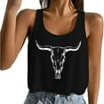 thumbnail image 1 of Débardeur d'Été Sans Manches Imprimé pour Femmes Col Rond Mode Confortable Camisole pour Dames, 1 of 4
