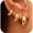 Gold, variant on 3 Pairs Hoop Earrings for Women Small Huggie Cartilage S925 Sterling Silver Post Hypoallergenic Earrings Set for Multiple Piercing Birthday Graduation Jewelry Gifts Teen Her Mom Adults Ideas