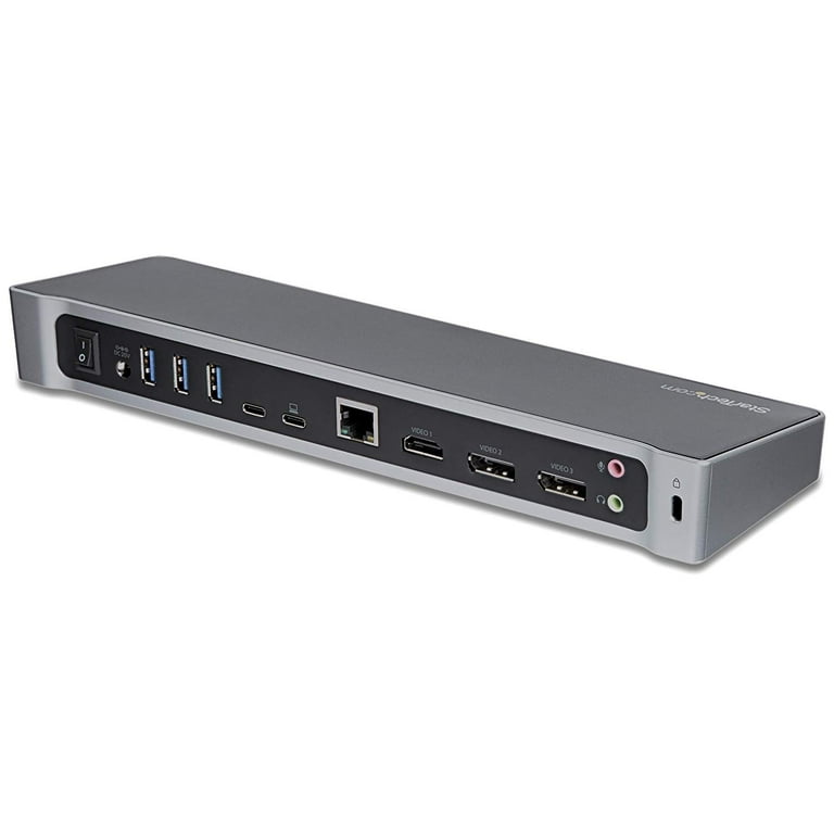 StarTech.com DK30CH2DEP Triple-Monitor 4K USB-C Dock with 5x StarTech.com DK30CH2DEP Triple-Monitor 4K USB-C Dock with 5x