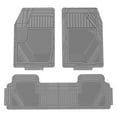 thumbnail image 1 of FH Group Heavy Duty Floor Mats All Weather Semi Custom Oversized Trim to Fit For Auto Car SUV Truck 3 Color Options, 1 of 6