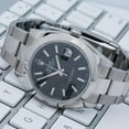 thumbnail image 3 of Pre-Owned Rolex Datejust 41MM 126300 Black Dial Smooth Bezel Stainless Steel Oyster Bracelet, 3 of 9