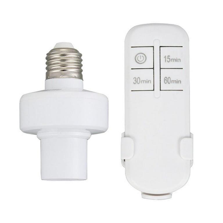 Remote Control Light Bulb Socket Wireless Light Switch For - Temu