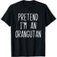 thumbnail image 1 of Disfraz de Orangután para Halloween, camiseta rápida, 1 of 2
