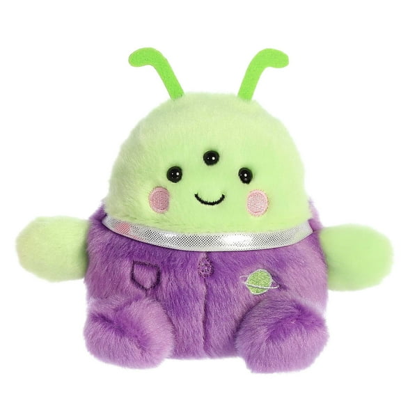 Aurora - Mini Green Palm Pals - 6" Zorg Green Alien - Adorable Stuffed Animal