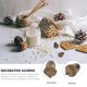 thumbnail image 3 of Milisten 20Ud Adornos Artificiales De Bellota Chocolate Con Para, 3 of 6