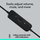 thumbnail image 4 of Auriculares Logitech H570e USB-A con cable y micrófono para PC/Mac, 4 of 7
