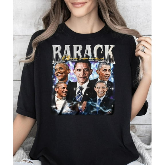 Barack Obama shirt vintage tee unisex###ANANDHIS ART LLC