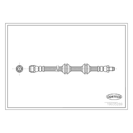 Corteco Brake Hose