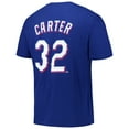 thumbnail image 3 of Men's Profile Evan Carter Royal Texas Rangers Big & Tall Name & Number T-Shirt, 3 of 3
