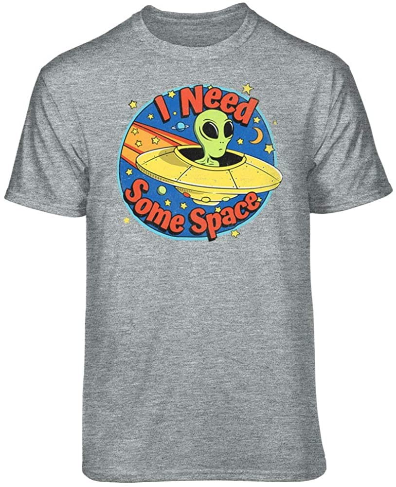 Space Alien Graphic T-Shirt 