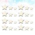 thumbnail image 6 of HAMPPLIES Star Wood Slices Khaki 300Pcs Mini Diy Decorations, 6 of 8