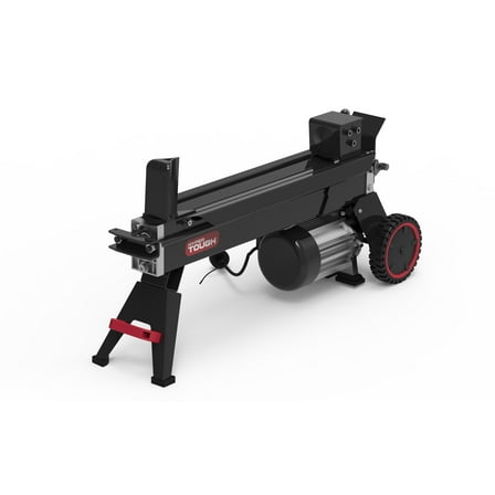 Hyper Tough 5 Ton Log Splitter, 15-Amp Induction Motor with Hydraulic Ram, Horizontal Use with Vertical Storage