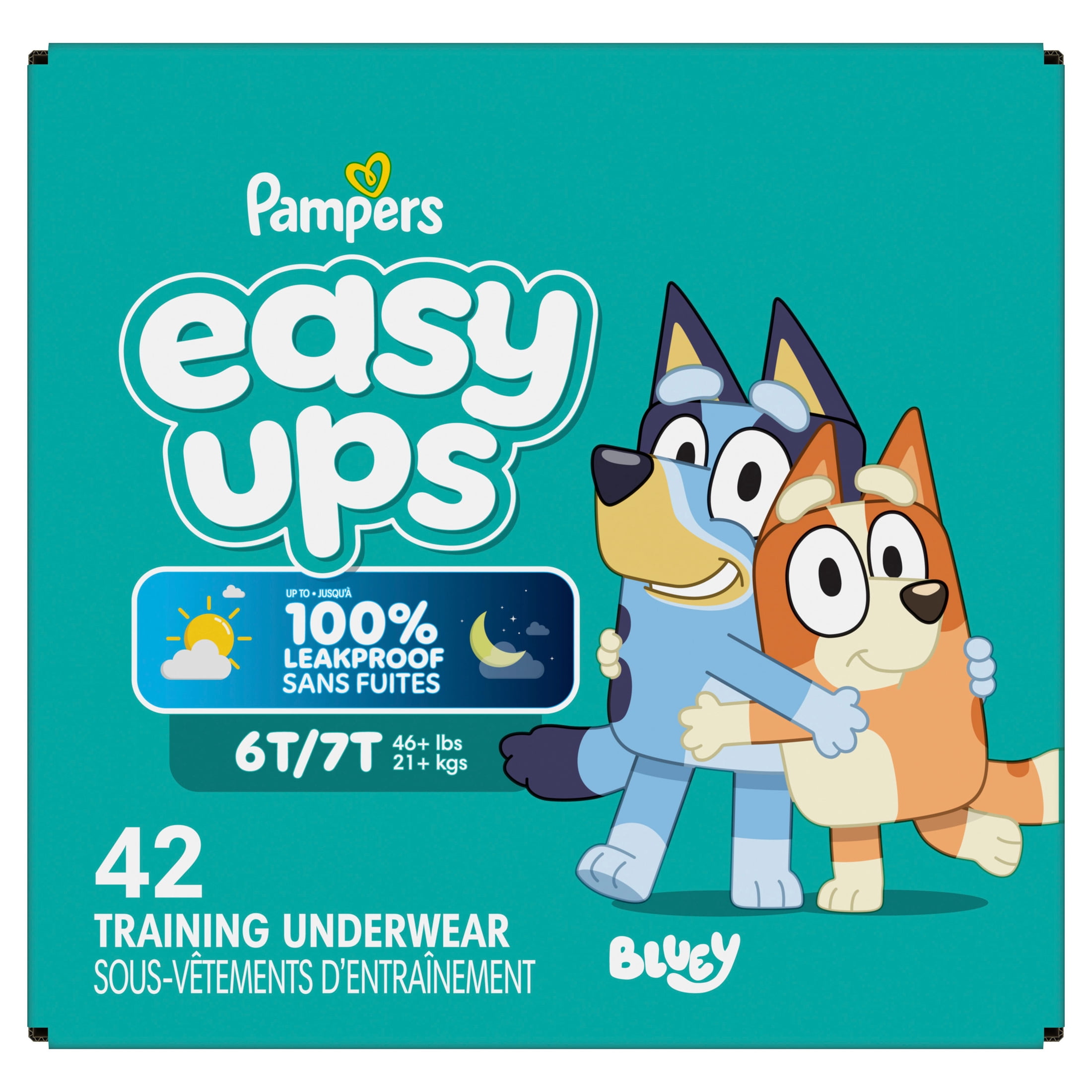 Pampers Easy Ups Training Pants Size 8 (6T7T), 42 Count (Select for More Options)