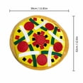 thumbnail image 4 of JULMCOMO Thanksgiving Food Costume Hat for Men Women Plush Novelty Pizza Funny Party Headwear Fun Snack Hat for Halloween Birthday Theme Party B, 4 of 6