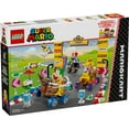 thumbnail image 3 of LEGO Super Mario: Mario Kart Baby Peach & Grand Prix Set Home Circuit - Nintendo Toy Building Set for Kids, Girls and Boys, Ages 8+ - Collectible Mario Kart Toy - Gift Idea for Birthdays - 72036, 3 of 8