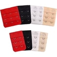 thumbnail image 1 of Bra Extender - Bra Extender 8 pieces - Bra Extender - 2 Hooks and 3 Hooks in 4 Colors, 1 of 5