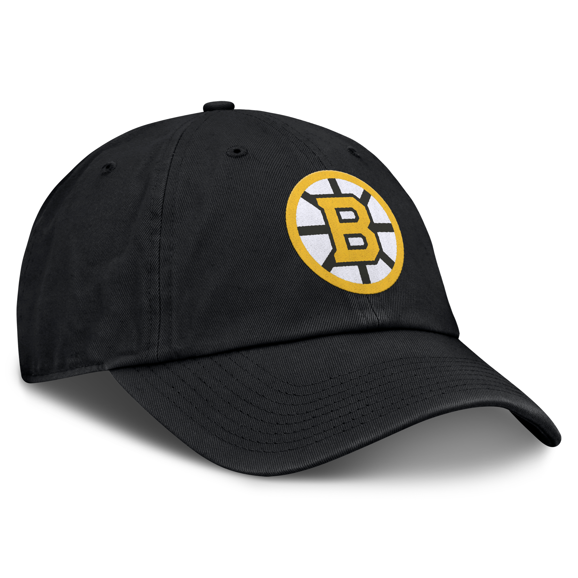 Men's Fanatics Black Boston Bruins Primary Logo Adjustable Hat