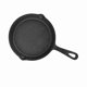 thumbnail image 5 of Sartén De Hierro Fundido Previamente Sazonado, Incluso Calentamiento De Aislamiento Inmejorable De 16 Cm De 20 Cm De Horno Vintage, Estufa, Parrilla, Hoguera, Adecuada Para, 5 of 7