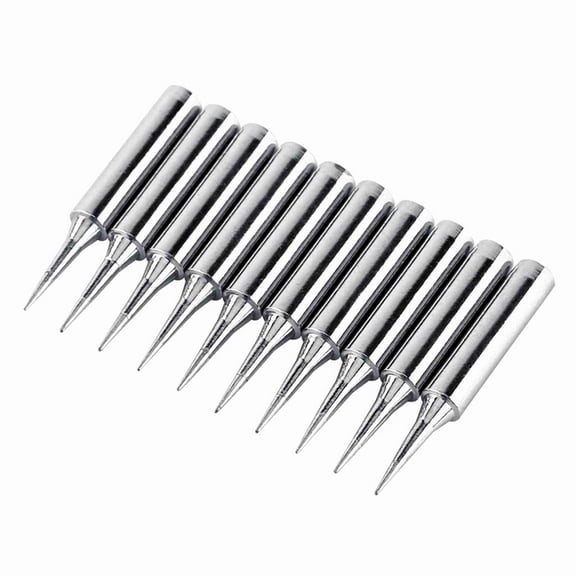 10Pcs Sharp Soldering Replacement Solder Iron Tips Station Tool 900M-T-I