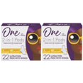 thumbnail image 1 of One by Poise Feminine Pads with Wings (2-in-1 Period & Bladder Leakage Pads for Women), Regular, Regular Absorbency for Period Flow, Very Light Absorbency for Bladder Leaks, 22 Count (Pack of 2), 1 of 10