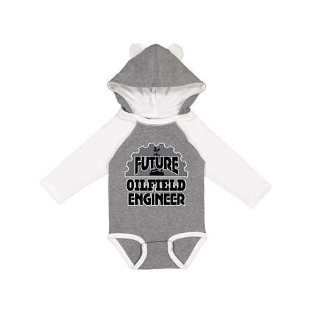 

Inktastic Future Oilfield Engineer Gift Baby Boy or Baby Girl Long Sleeve Bodysuit