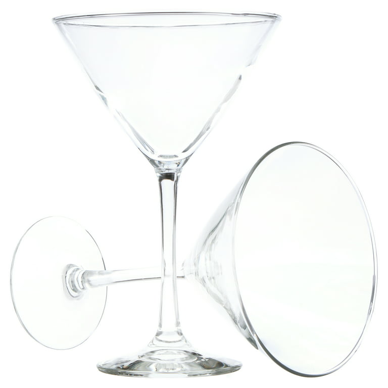 Libbey 7507 Vina Martini, 12 oz, 7.375 Height, 4.875 Width, 7.375  Length, Large, Clear (Pack of 12)