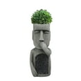 thumbnail image 5 of Clearance Sales! New! Gardening Ornaments, Aurlik Garden Look and Hear Easter Resin Ornaments Led Courtyard Home Design Easter Island Decoration, 5 of 7