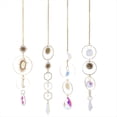 thumbnail image 1 of Cristal Atrapasueños Estrella Luna Colgante Dormitorio Decoración de Ventana Colgante de Cristal, 1 of 5