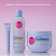 (3 pack) eos Cashmere Lip Butter, Vanilla Cashmere, Smooth & Hydrating Lip Butter with Peptides, 0.35 fl oz