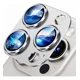 thumbnail image 1 of Protector De Camara Pamolo Para iPhone 15 Pro/max Blanco, 1 of 8