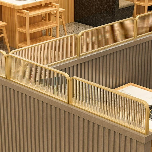 Flroha 39.37” x11.81“ x1.97” Partitions Panel Screen Hanging Room Divider Made of Environmentally PVC for Decorating Bedroom Dining Study and Sitting-Room, Hotel Bar and Restaurant