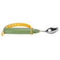 thumbnail image 2 of Adaptive eating utensils for people with Parkinson's disease and tremors - weighted spoon with easy-grip handle, BPA-free, shockproof-Good, 2 of 5