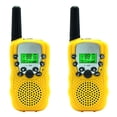 thumbnail image 1 of Walkie talkie de 22 canales, radio bidireccional para niños de mano con pantalla LCD US 462.550-467.7125MHz, amarillo 1 Pieza kenally EL001085-04, 1 of 2