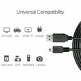 thumbnail image 3 of 3Feet USB Cable for Garmin GPS Navigator Nuvi 50lm 2555lmt 2595lmt 40lm 1300 255w 1450 1350 1490 500 205w 200 205 350 750; Garmin 500 800 200 Gpsmap 62s Navigon 2100 Streetpilot C330 Zumo 551 3FT, 3 of 7