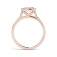 thumbnail image 2 of 1/2 Carat T.W. Diamond 10kt Rose Gold Cushion-Shape Engagement Ring, 2 of 5