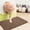 Coffee, variant on Summer Cooling Mat & Sleeping Pad- Water Absorption Top, Materials Safe, Easy Carry, EZ Clean. Keep Cooling for Pets.(16.68x15.74 in)