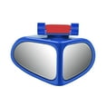 thumbnail image 2 of Giunmcul Online Shopping Car Double Vision Auxiliary Mirror Car Rear View Mirror Reversing Reflector Front and Rear Wheel Blind Mirror 360 Two-way Reversing Mirror, 2 of 5