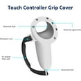 thumbnail image 4 of Silicone Grip Cover For Meta Quest 3/3s Controller Grips, Protector Cover Compatible with Meta Quest 3 Accessories Silicone Protective Case with Adjustable Strap, 4 of 7