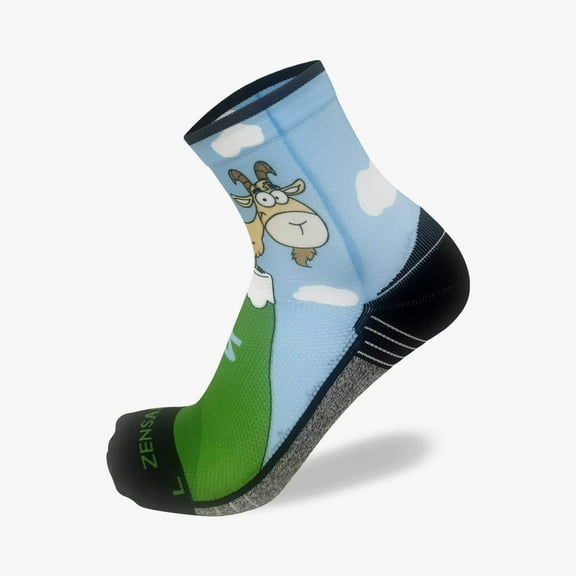 Mountaintop Goat Socks (Mini-Crew)