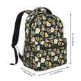 thumbnail image 2 of Balery Bear Sunflower Mochila Escolar Impresa, Mochila Ligera para Viajes Casual, Mochila Duradera y Cómoda Multifuncional, Mochila para Laptop-One Size, 2 of 5