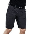 thumbnail image 2 of Ndbuld Mens Swim Men's Beach Shorts Men's Casual Daily Outdoor Beach Lightweight And Breathable Work Shorts Savings Up to 30% off Black 2XL, 2 of 8