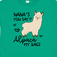thumbnail image 4 of Inktastic Nana's You Say Alpaca My Bags Boys or Girls Toddler T-Shirt, 4 of 5