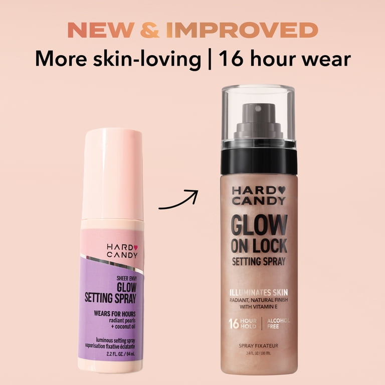Hard Candy Glow On Lock Setting Spray, 3.4 fl oz photo 8
