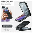 thumbnail image 4 of Oupeigar para Motorola Razr 2026/2025/2024 Funda de Teléfono Tipo Armadura, con Cubierta de Bisagra, Protector de Pantalla, Funda Antiarañazos a Prueba de Golpes Todo Incluido - Negro, 4 of 9