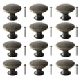 thumbnail image 2 of 12 Pcs Bronze Drawer Knobs, Kitchen Cabinet Dresser Knobs, Vintage Round Handles, 2 of 8