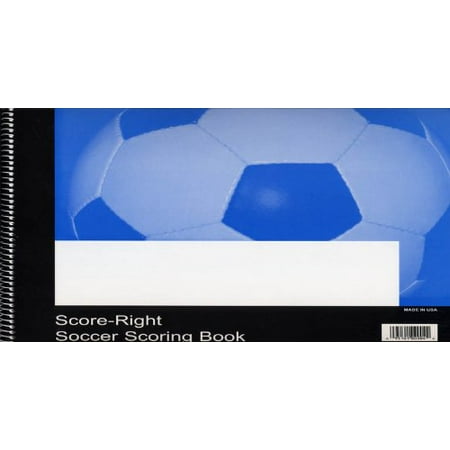 -Right Standard Soccer 29 Games book, Small, Soccer Score Book By (Best Soccer Score App)