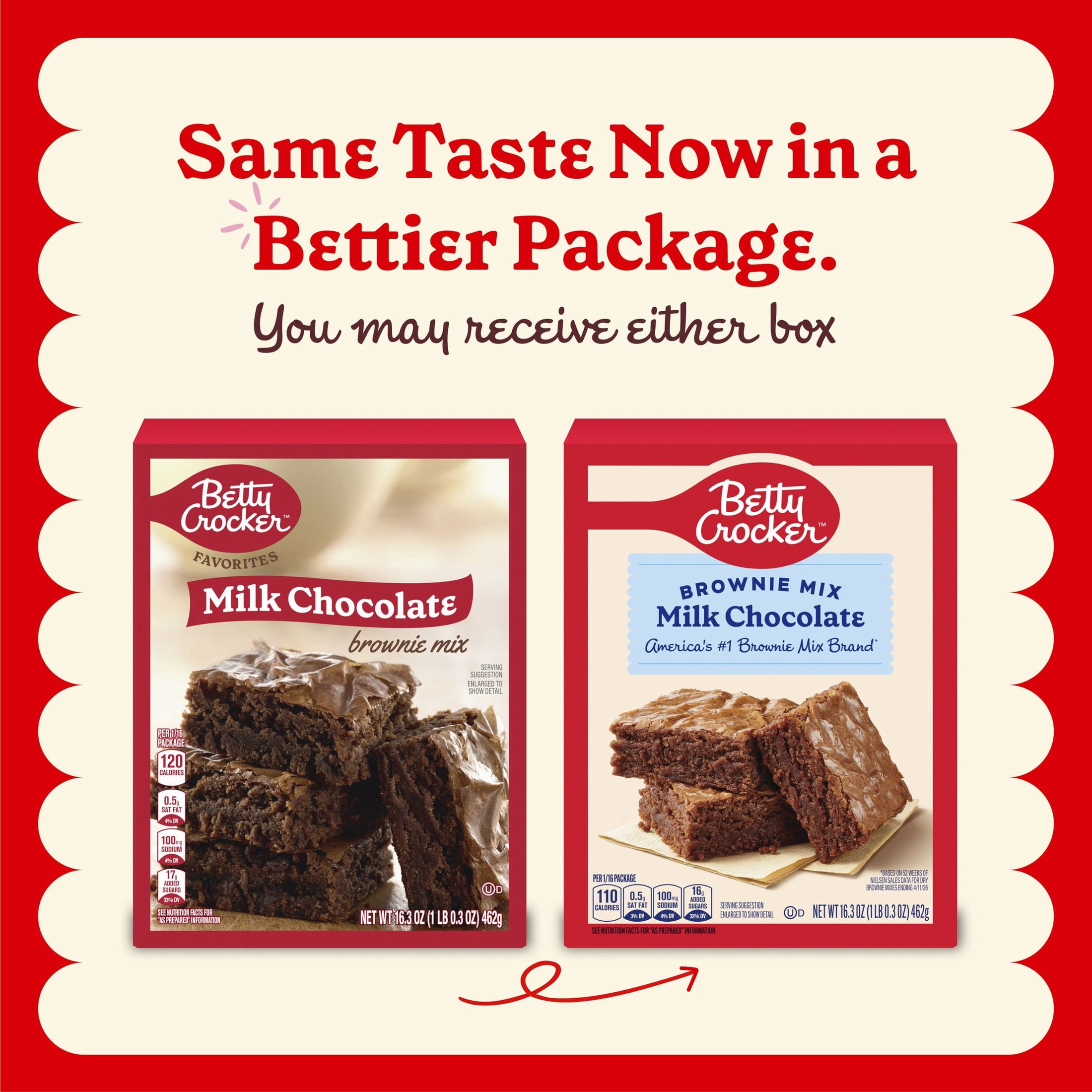 (2 pack) Betty Crocker Favorites Milk Chocolate Brownie Mix,16.3 oz