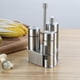 thumbnail image 3 of 1Set Stainless Steel Kitchen Seasoning Bottle Set Pepper Bottle Holder Kitchen Tools for Oil Salt V, 3 of 5